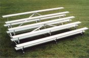 Gradins extérieurs en aluminium 12 pieds (3.65m) - 2 rangés