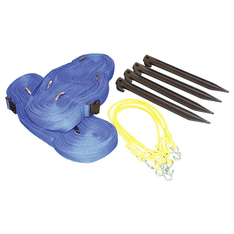 Lignage de volleyball de plage avec ancrage (4)