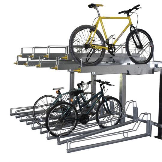 Support à vélos mural étagé 6 places Bike Boost-Storage de Madrax