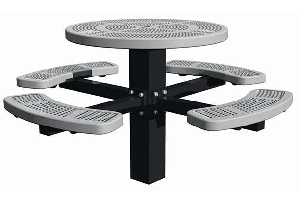 Table ronde portable 46 pouces