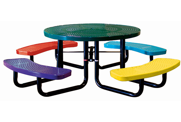 Table ronde pour enfant 46&nbsp;pouces